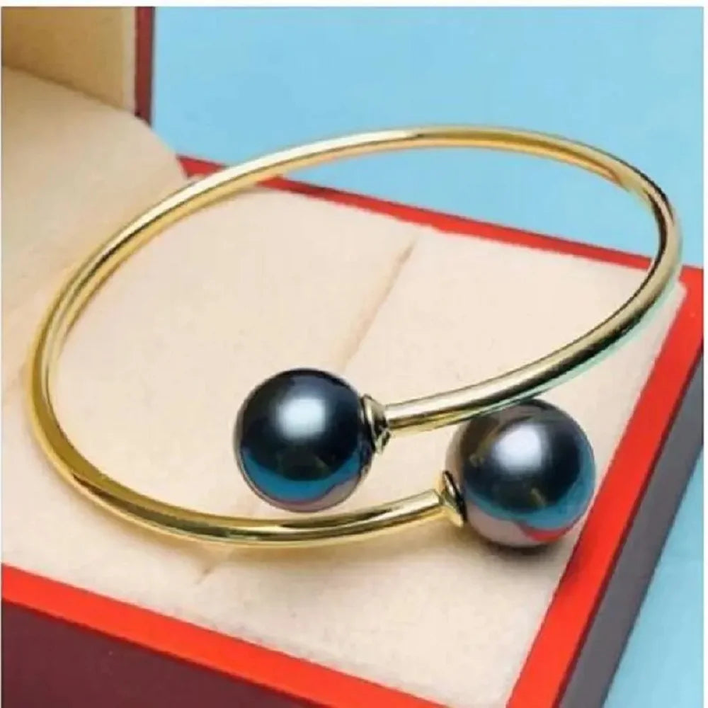 Bracelet Jonc Perle de Tahiti