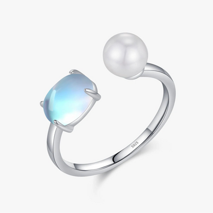 Bague Perle Cristal