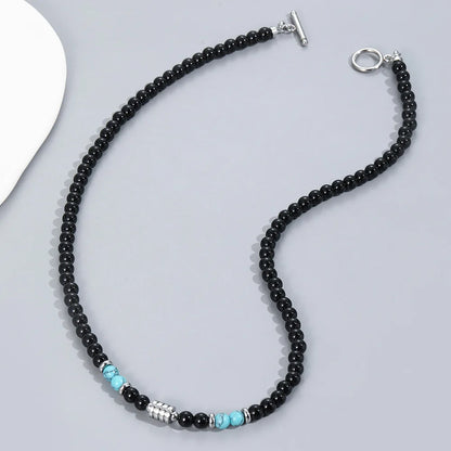 Collier Perle Noire Ras de Cou