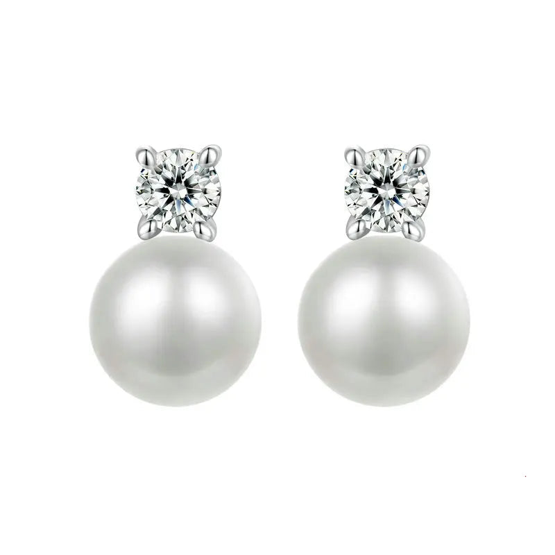 Boucle d'Oreille Perle Mariage
