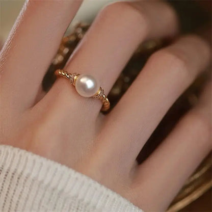 Bague Perle de Culture Vintage