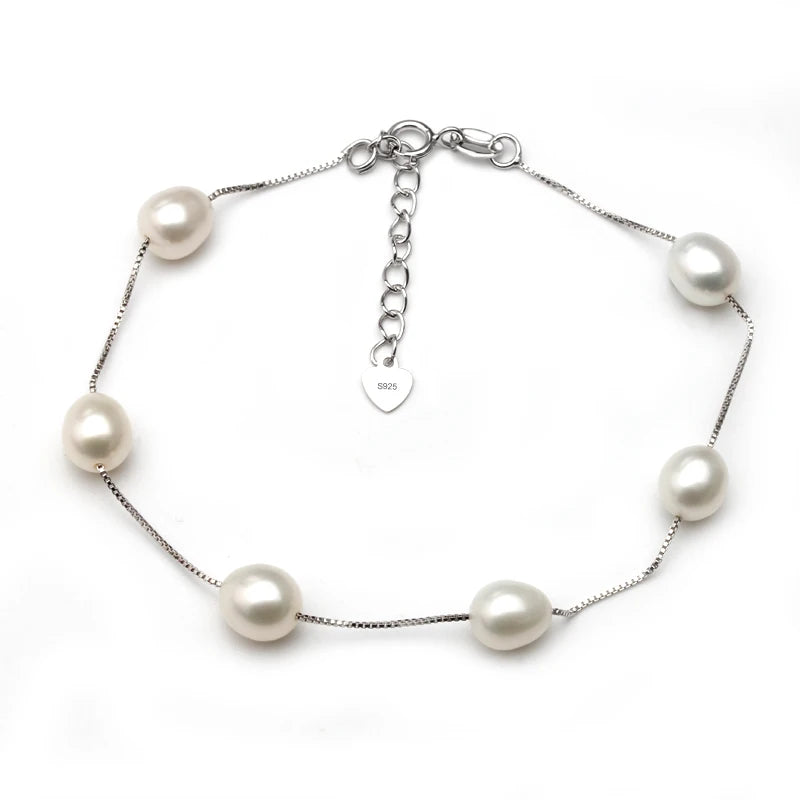 Bracelet Perle Argent