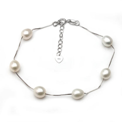 Bracelet Perle Argent