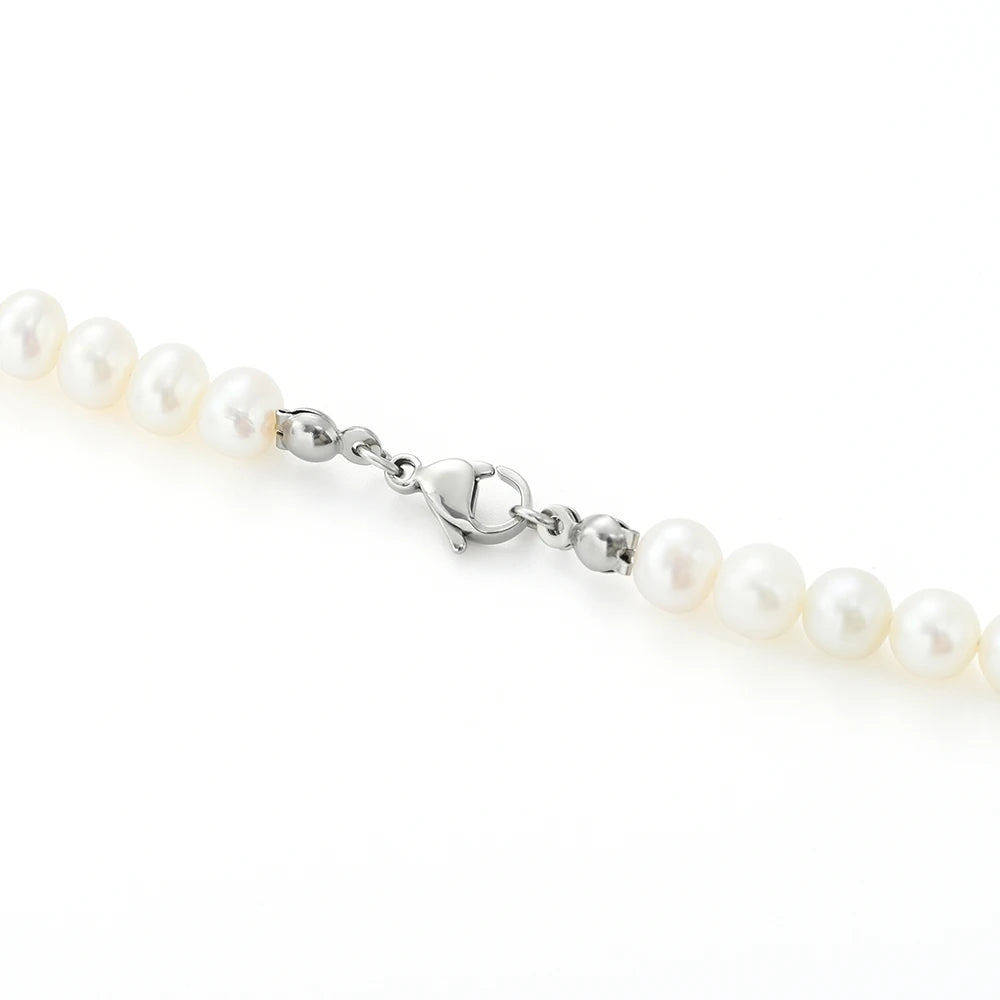 bracelet perle ivoire