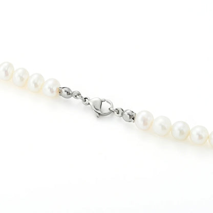 bracelet perle ivoire