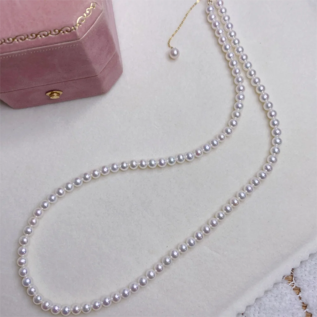 Collier Fin Perles