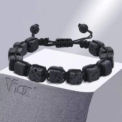 Bracelet Homme Perle Volcanique