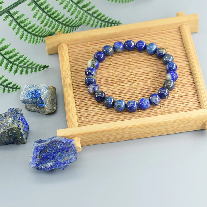 Bracelet Homme Perle Lapis Lazuli