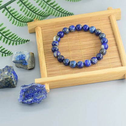 Bracelet Homme Perle Lapis Lazuli
