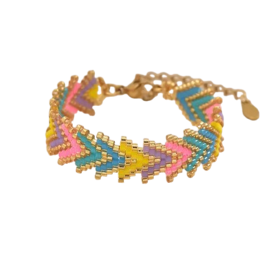 Bracelet en Perle Tissé