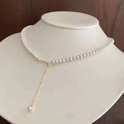 Collier Fin Perles