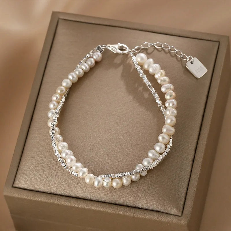 Bracelet Perle Double Rang