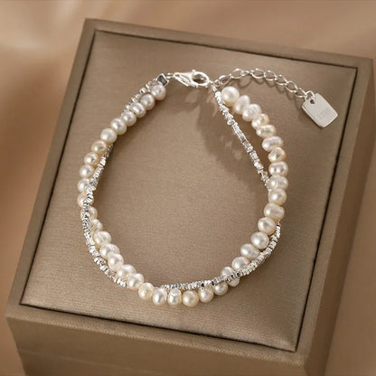 Bracelet Perle Double Rang