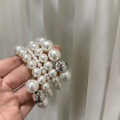 Bracelet Multi-Rangs Perles