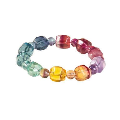 Bracelet Perle Arc-en-Ciel