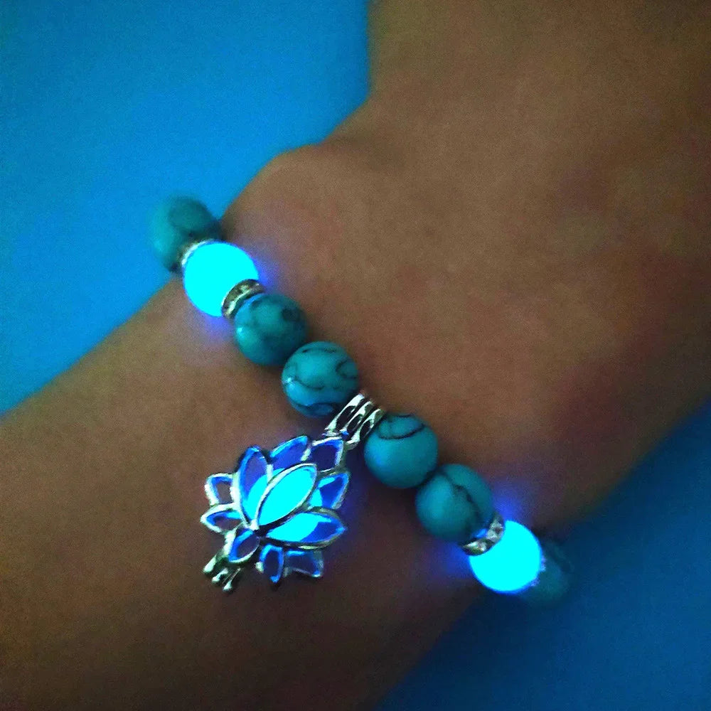 bracelet perle fluo