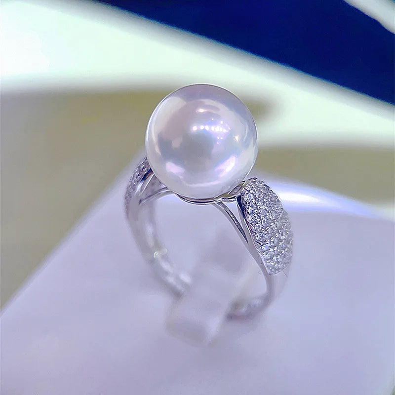 Bague Fiancaille Perle