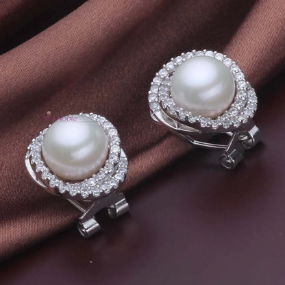 Boucle d'Oreille Vintage Perle