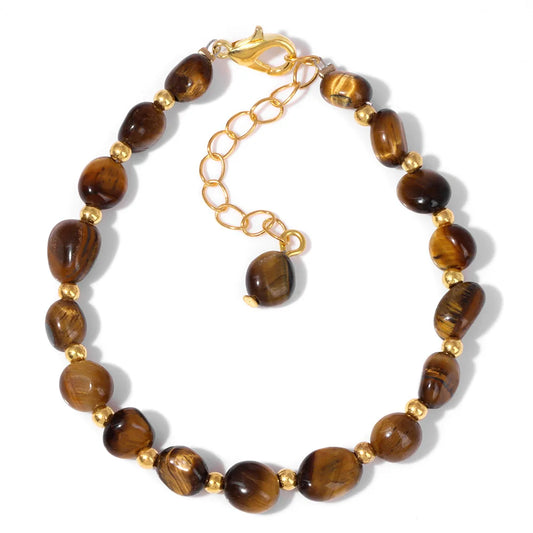 Bracelet Perle Marron