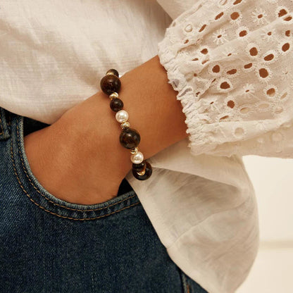 Bracelet Grosse Perle Homme