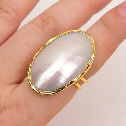 Bague Perle Mabe