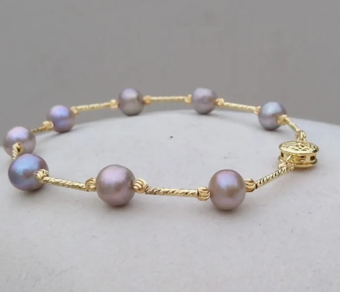 Bracelet Or et Perles de Culture