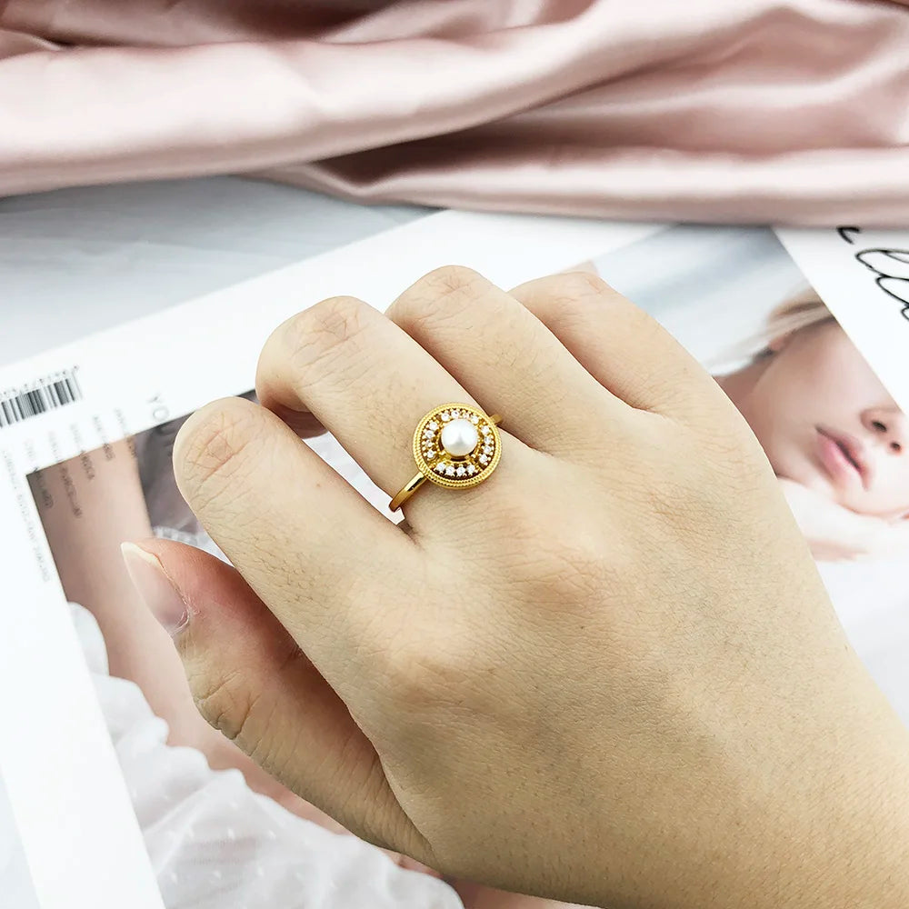 Bague Perle d'Eau Douce