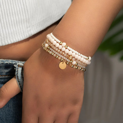 Bracelet Perle Resine
