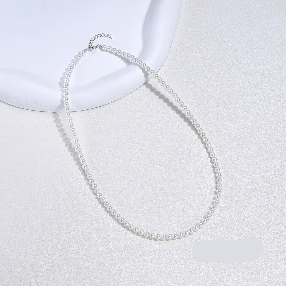 Collier Perle Fine Ras de Cou