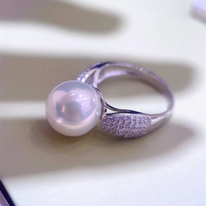 Bague Fiancaille Perle
