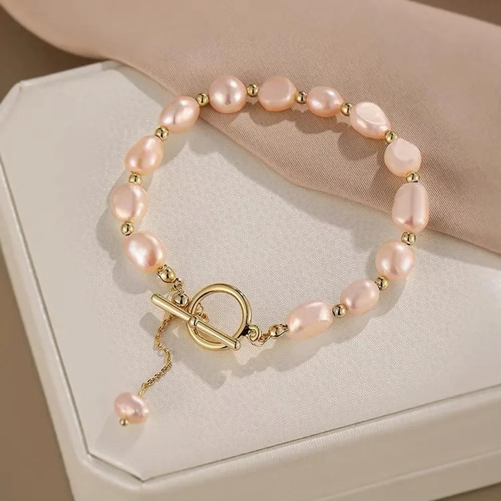 Bracelet Perle Rose