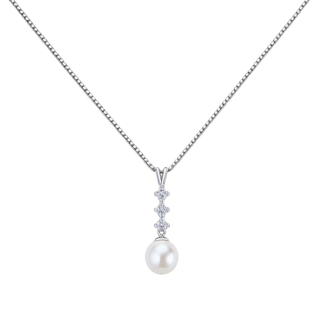 Collier Perle Argent 925