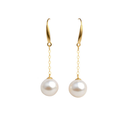 Boucle d'Oreille Perle de Culture Or 750