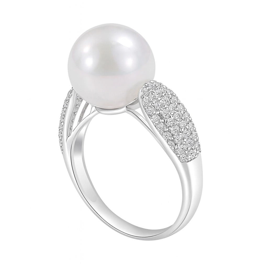 Bague Fiancaille Perle