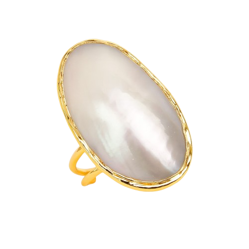 Bague Perle Mabe