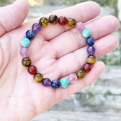 Bracelet Femme Perle Couleur